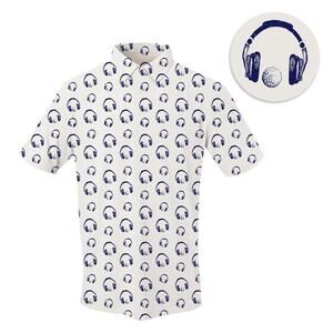 NEW SWINGJUICE men's golf & hip hop polo in cloud